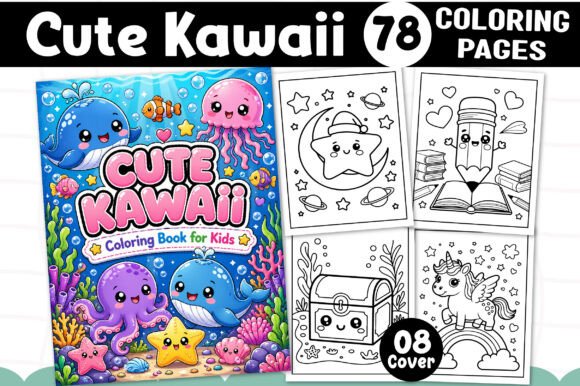 Download Cute Kawaii Coloring Pages for Adults - Adults Collection