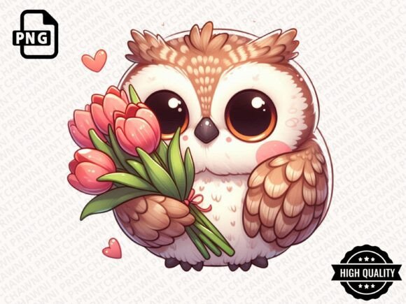 Download Cute Animal with Flowers Clipart PNG - Animal Collection