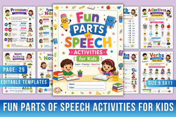 Download Fun Parts of Speech Activities for Kids - Kids Collection