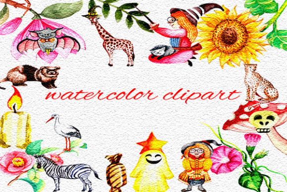 Download Watercolor Safari Animals - Safari animals Collection