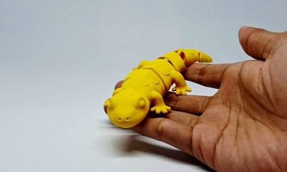 Download Salamander 3D Printable Animal Figurine STL - Animal Collection