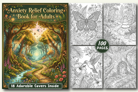 Download Anxiety Relief Coloring Pages for Adults - Adults Collection