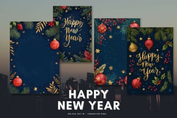 Download Happy New Year Cards Greetings Card_5 - Premium Resources