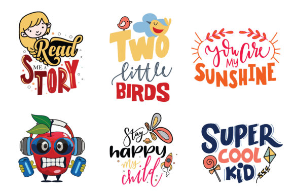 Download Kids, Baby, Child Typography - Kids Collection