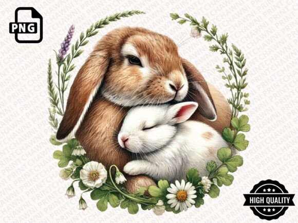 Download Mother's Day Animals Clipart PNG - Animal Collection
