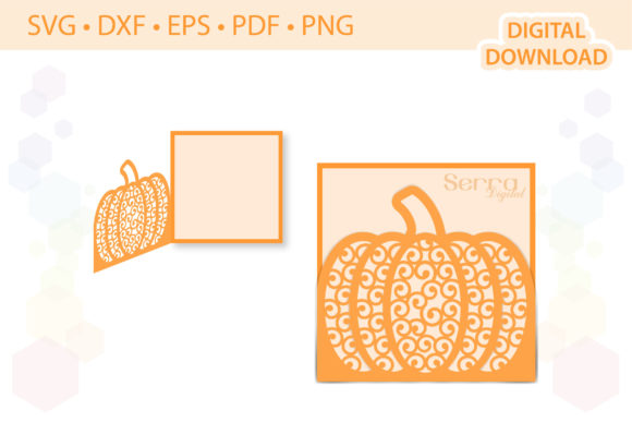 Download Pumpkin Fall Greetings Card Template - Greetings card Collection