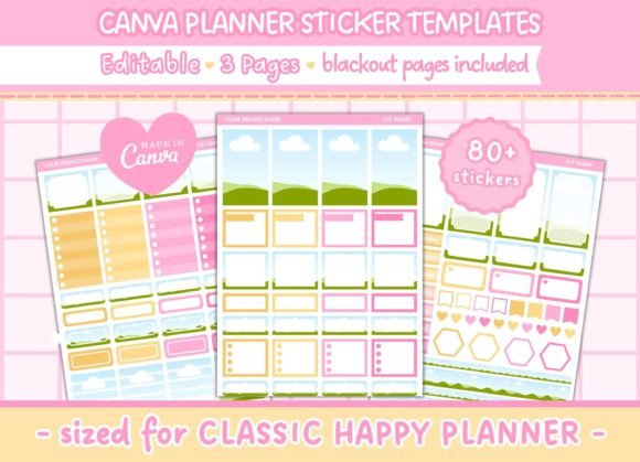 Download Canva Editable Planner Sticker - Sticker Collection