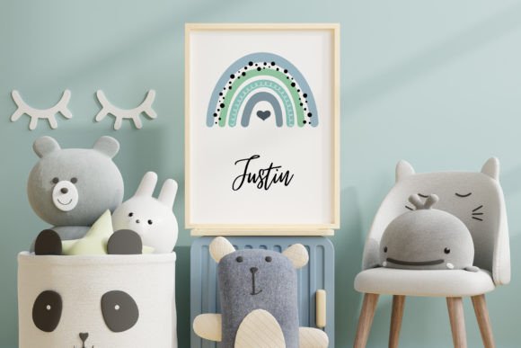 Download Boho Rainbow Kids Wall Art - Kids Collection