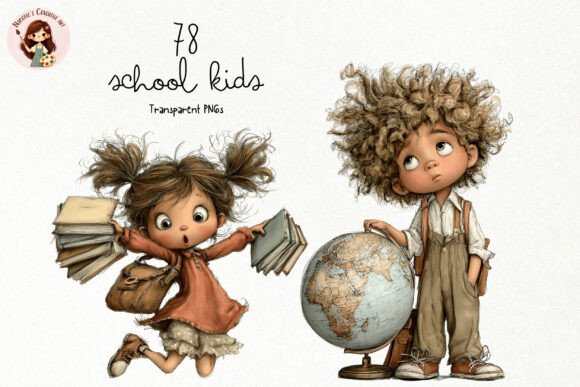 Download Cute School Kids PNG Clipart Bundle - Kids Collection